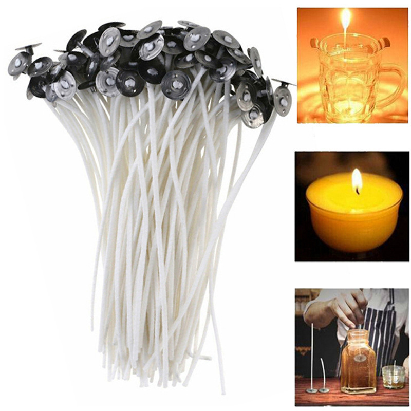 Premium High Quality Pre-Waxed Handmade Smokeless Cotton Core Wicks Candle Wicks for Candle Making