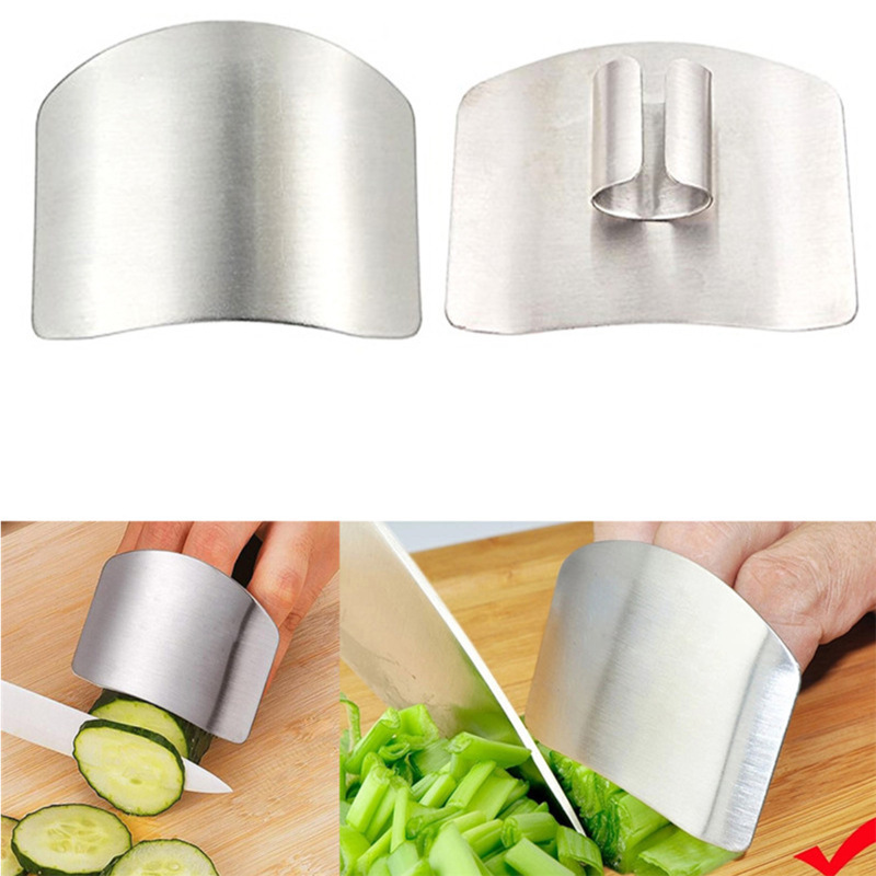 Besafe Kitchen Chef Safe slice tool knife cutting Slicing chopping hand protector Stainless steel Finger guard avoid hurting