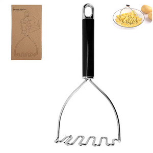 Besafe Kitchen mashing Tool stainless steel Mashed Potatoes Press Masher for Sweet Potato Avocado Veggies Beans baby food