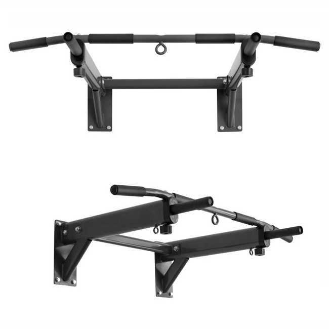 [new Js-090 2024 Hot Selling Indoor Iron Wall Mount Pull Up Chin-up Bar