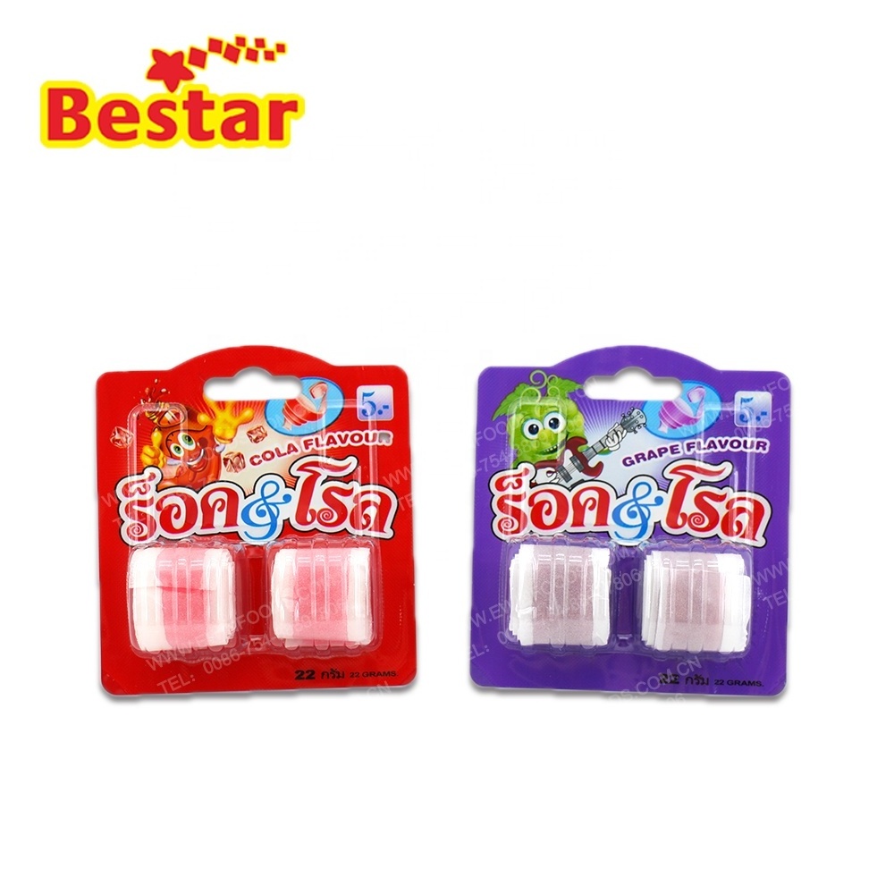 Gummy Roll 2 In 1 Sweet Fruity Gummy Jelly Roll Candy