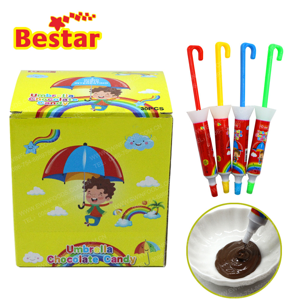 Umbrella Shaped Chocolate Jam Sweet Chocolate Candy