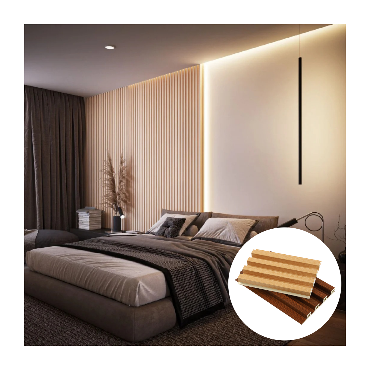 Best New Products Of 2024  Panel Decorative  Wpc Wooden Wall Panel Indoor Wpc Panel