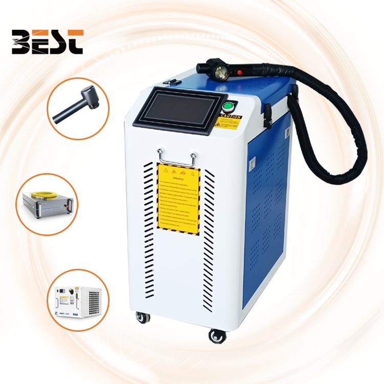 Pulse Cleaning Machine JPT 100W 200W Laser Pulse Machine For Graffiti Oxide Cleaning