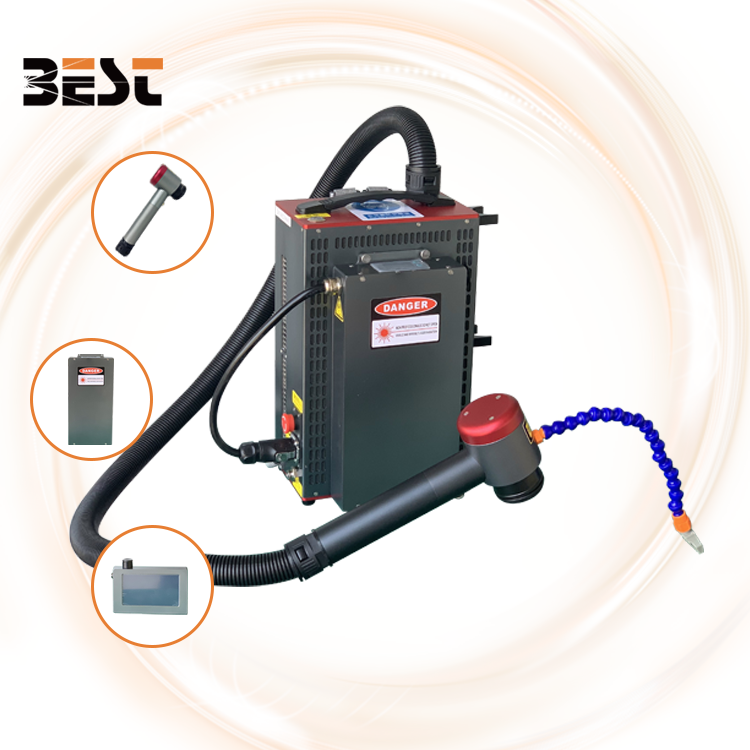 Pulse Laser Cleaning Machine Paint Rust Removal 100W 200W 300W 500W Portable Laser Cleaning Machine