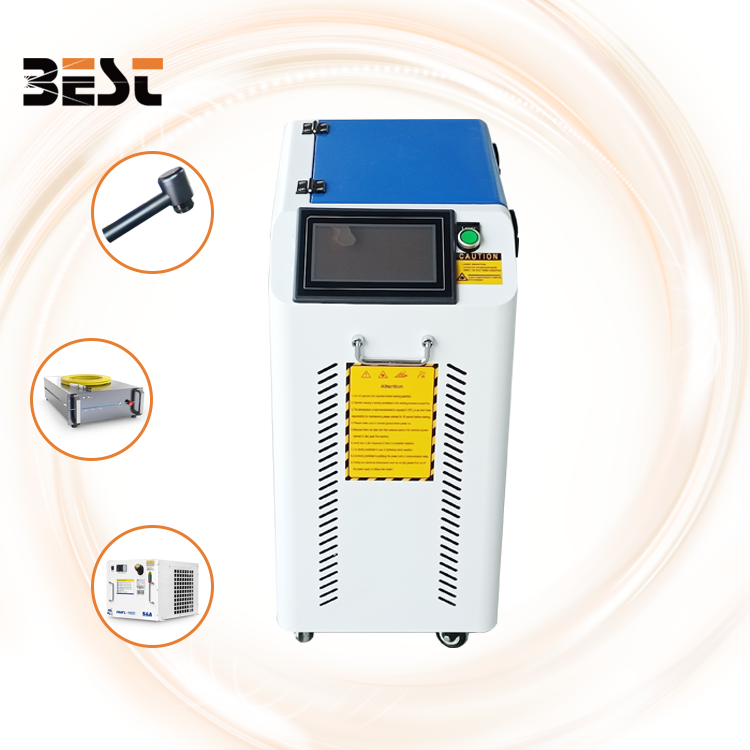 Pulse Cleaning Machine JPT 100W 200W Laser Pulse Machine For Graffiti Oxide Cleaning