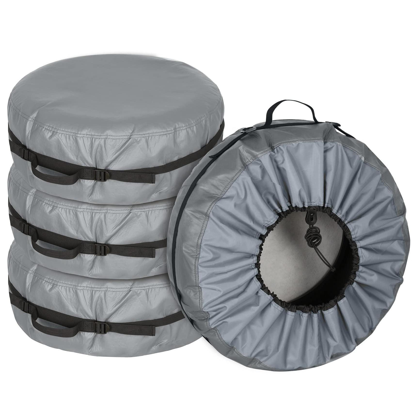 Spare Tire Bag with Handle Durable Cover Wheel Storage Tote Plastic Tire Bag Against Dust and Scratches