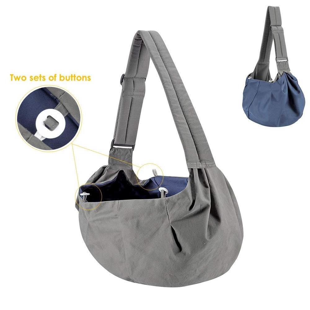 pet carrier Sling Adjustable Padded Strap Tote Bag Breathable Cotton Shoulder Bag Safety Belt Carrying Small Dog Cat