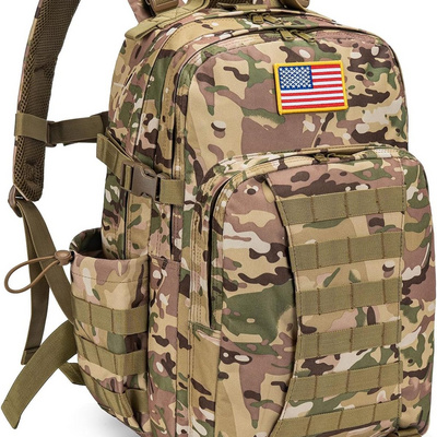 Camouflage Backpack Outdoor Survival Adventure Hunting Tactical Backpack For Hiking Camping