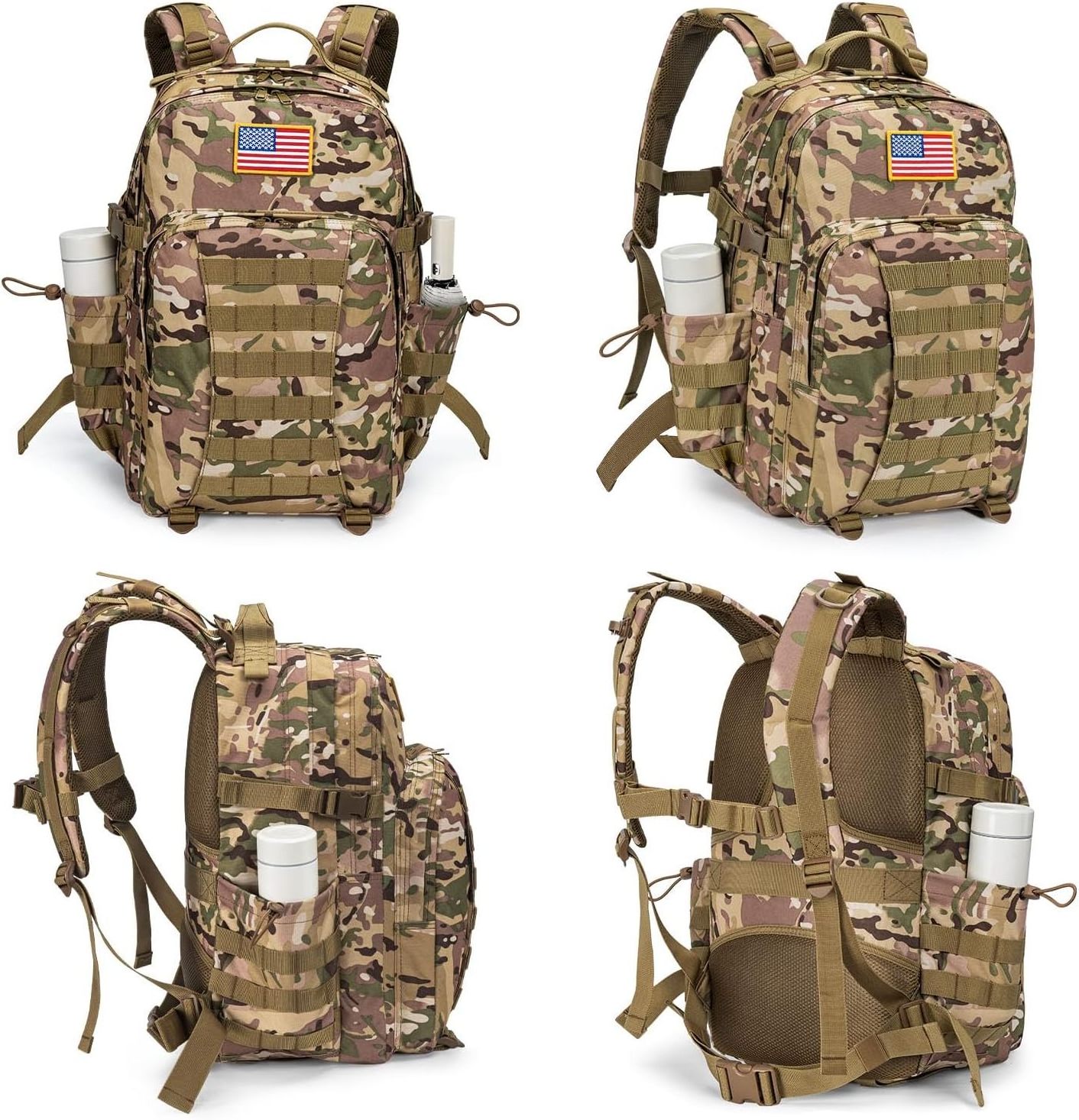 Camouflage Backpack Outdoor Survival Adventure Hunting Tactical Backpack For Hiking Camping