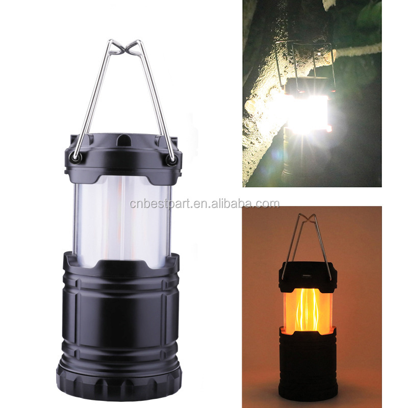 Outdoor Durable 30 LED Camping Lantern Emergency Rechargeable LED Camping Lamp Solar Lighting COB LED Camping Lantern Light