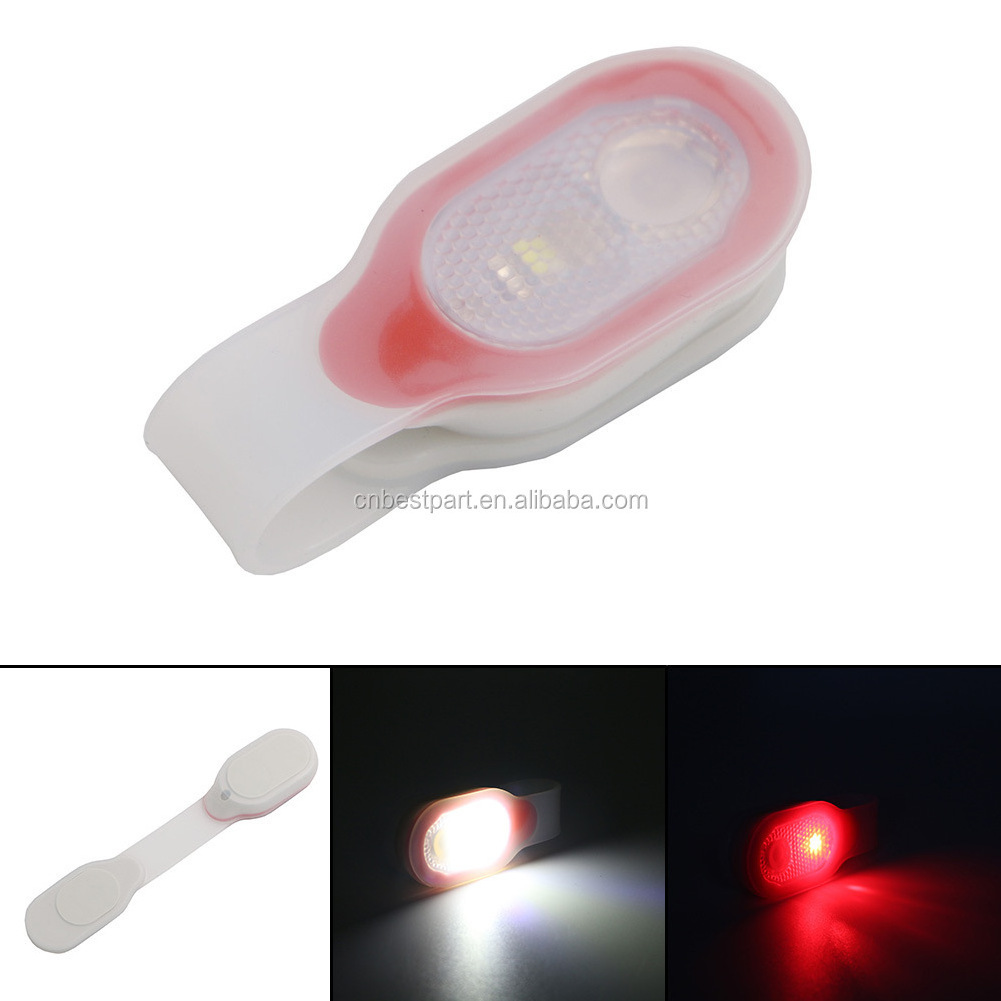 mini led flashlight Clip on Hands Free 3 Modes Magnetic to Clothing Safety Lights for Walking Running Emergency Sports