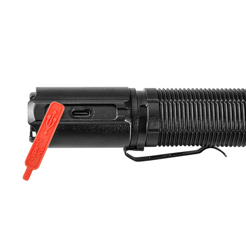 High Quality 1200 Lumen P50 Rechargeable Tactical Flashlight Upgrade Zoomable Led Torch Flashlight Hot Sale Flashlight With Clip