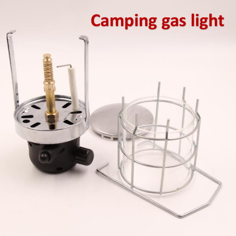 Portable Outdoor Patio Camping Hiking Sports Gas Lantern Camping Gas Light With electronic ignition system