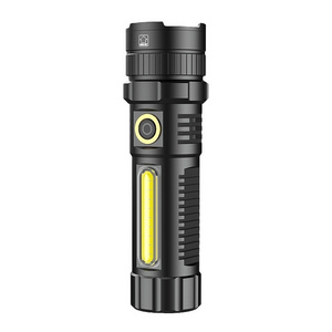 2021 Newest High Power 800 Lumen Led Flashlight Quality Zoomable Aluminum Flashlight With Magnet Led Flashlight Torch Light