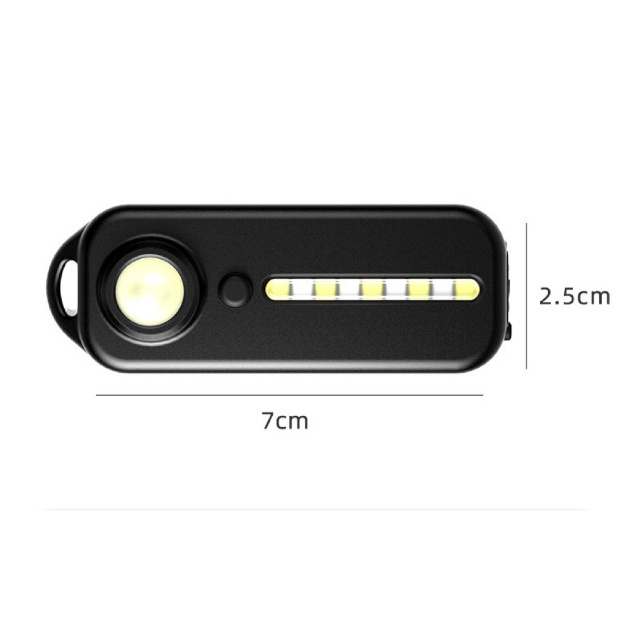 Hot Rechargeable Shoulder Warning Light Multifunction USB Rechargeable Bicycle Rear Light Emergency Shoulder Light With Type C