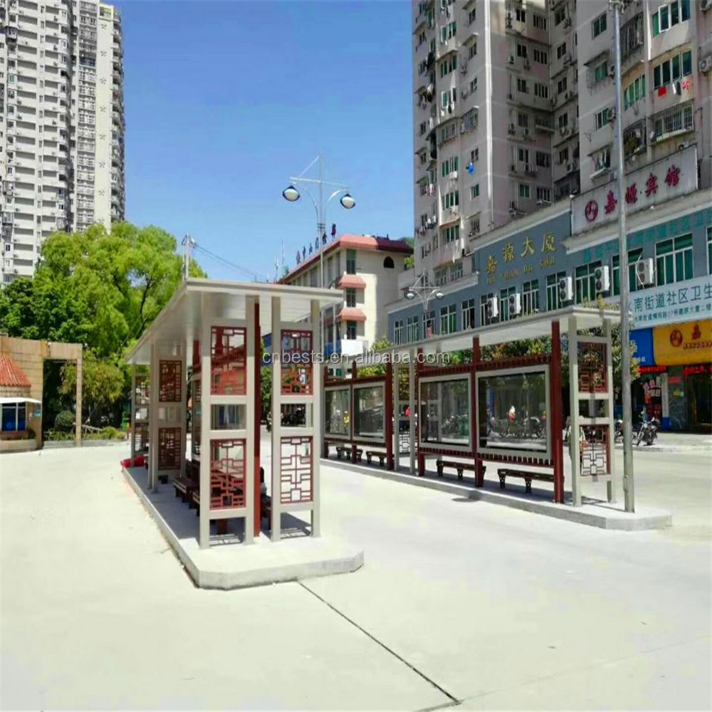 China Bus Shelters for sale bus station