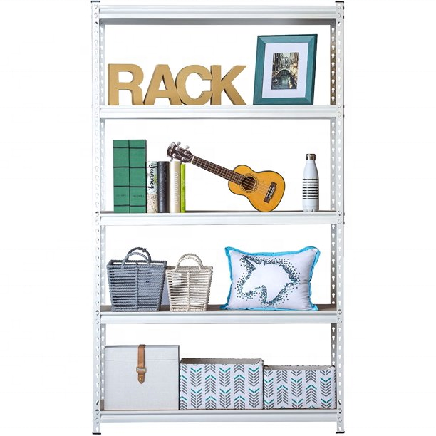 Storage Shelves Units Warehouse Shelf Rack Z Beam Heavy Duty Wire 5 Tier Shelving For Hardware Store