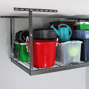 European style shelving Steel Shelving overhead rack garage storage Garage Ceiling Storage Rack