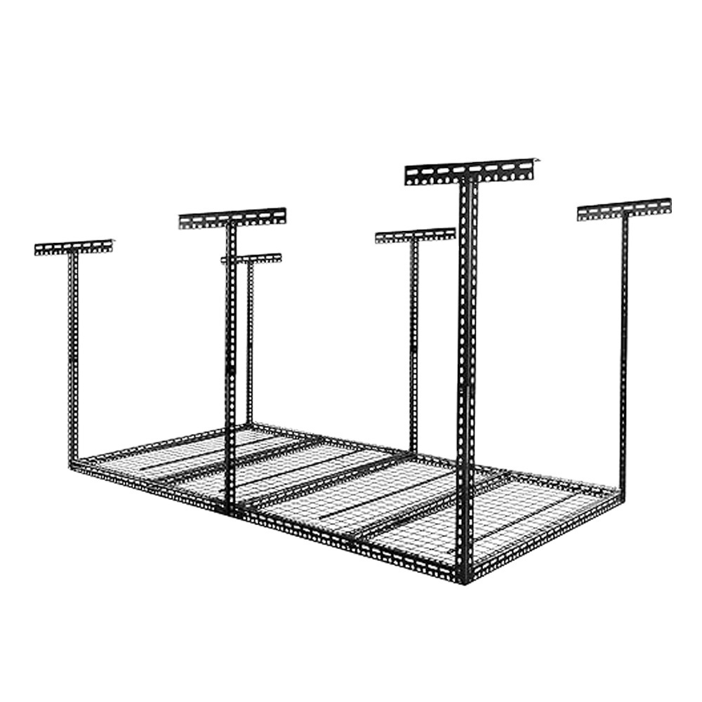 heavy duty hang shelving wire shelves powder coated manufacture garage  racks adjustable overhead rack