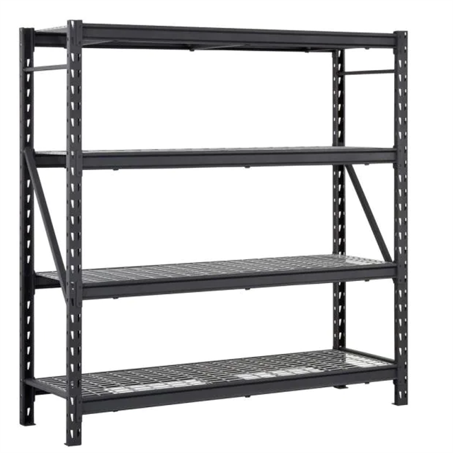 3 Layers Boltless Steel Racking Industrial Shelf Adjustable Stacking Assemble Shelving For Workshop Garage Warehouse