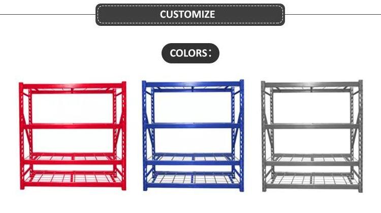 3 Layers Boltless Steel Racking Industrial Shelf Adjustable Stacking Assemble Shelving For Workshop Garage Warehouse