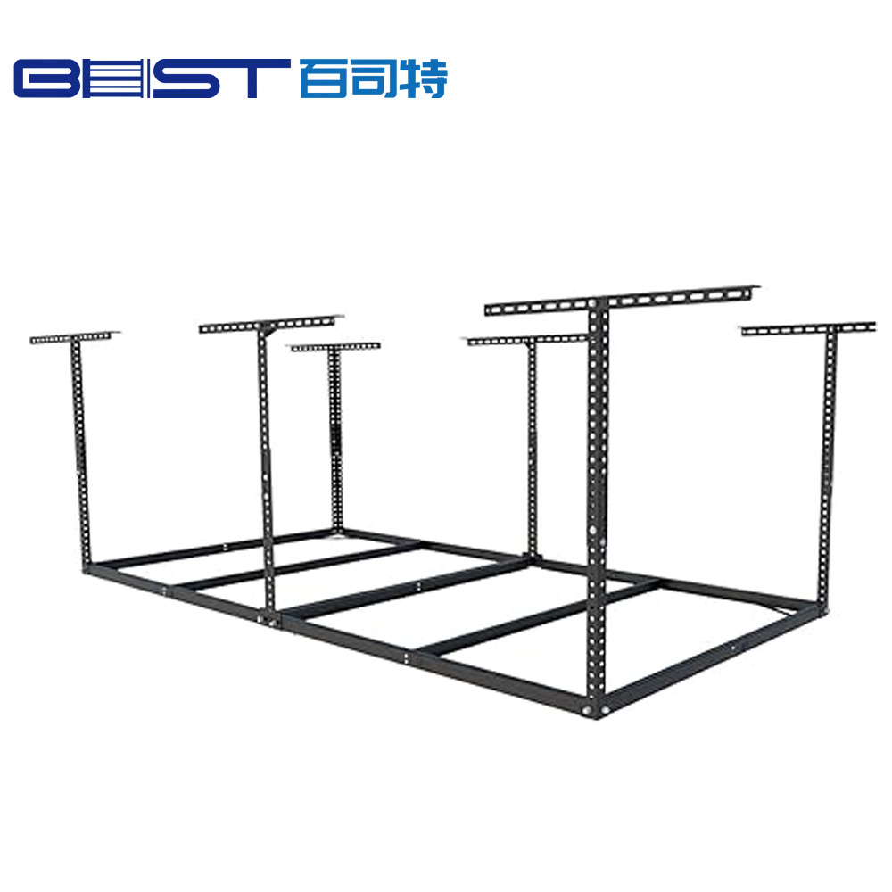 Overhead Garage Storage Rack 16.5 Inch Heavy Duty Ceiling Double Storage Hooks Utility Hanger for Hanging Lumber Ladder