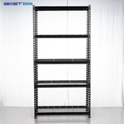 Industrial Heavy Duty Boltless Rivet Product 5 Layers Shelf Metal Units Warehouse Storage Garage Adjustable Shelving