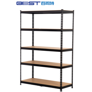 Heavy Duty Rivet Boltless Shelves Garage Metal Shelving Unit Boltless iron Storage Steel Racking