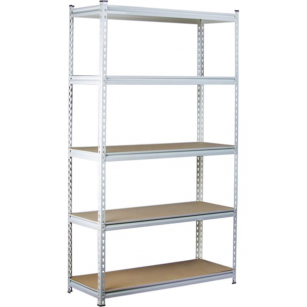 Storage Shelves Units Warehouse Shelf Rack Z Beam Heavy Duty Wire 5 Tier Shelving For Hardware Store