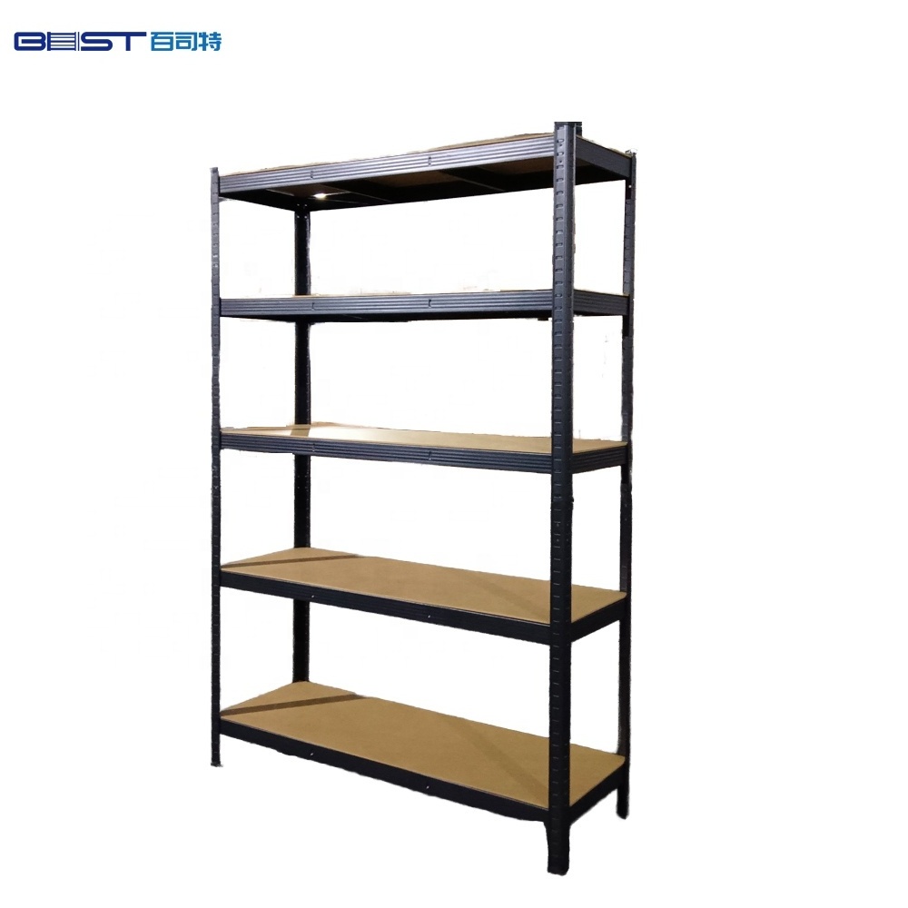 Boltless adjustable shelving 5 tires metal factory wholesale shelves multifunction racks for kitchen storage