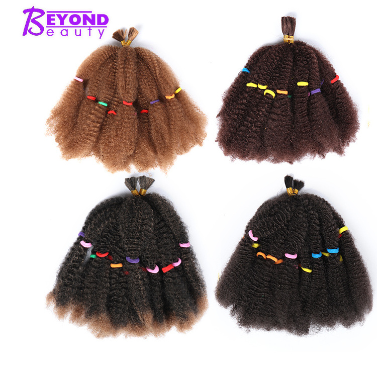 Marley Crochet Braids Hair Afro Kinky Synthetic Braiding Hair Crochet Braids Hair Extensions for Women