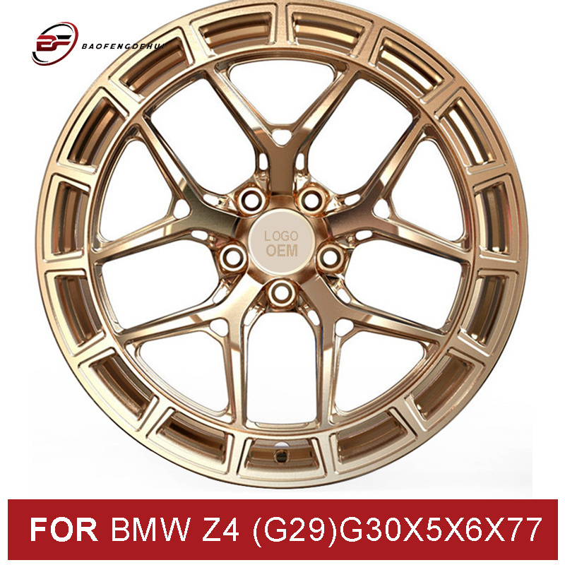 For BMW Z4 G29 G30 X5 X6 X7 5x112 wheels 18 inch forged wheel hub car rims 22 inch rims oem custom wheels