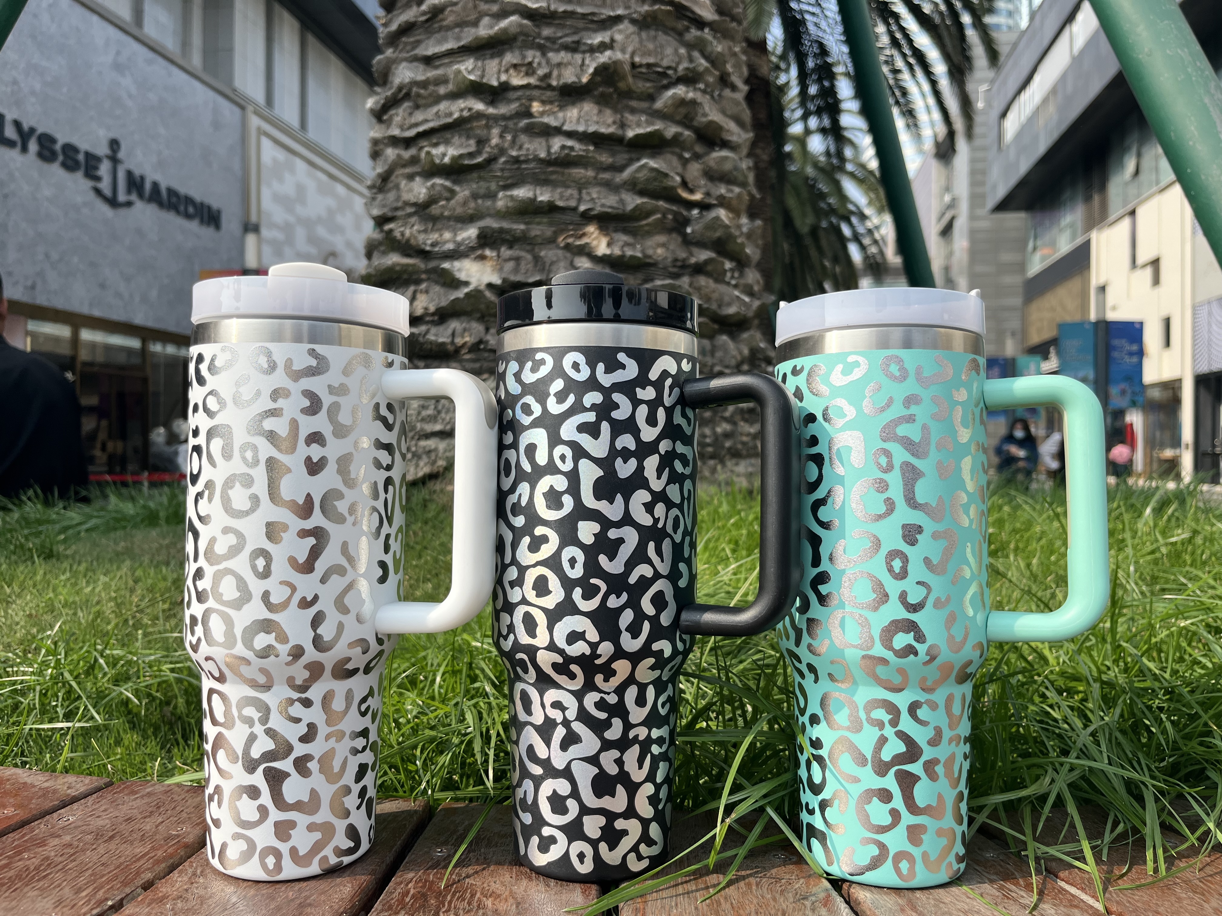 2024 New arrival NO MOQ Customize New  Adventure Sublimation 40oz Tumbler H2.0 Double Wall Stainless Steel Vacuum Cup