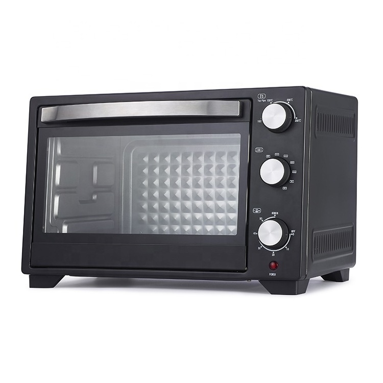 golden supplier electric oven 35L automatic electric pizza oven single deck household bread toaster oven