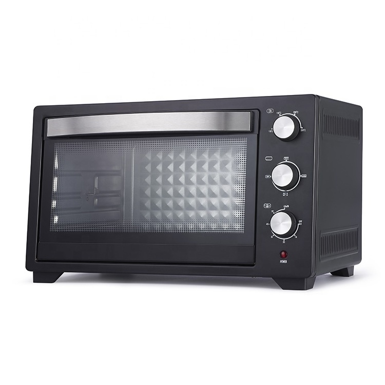 golden supplier electric oven 35L automatic electric pizza oven single deck household bread toaster oven