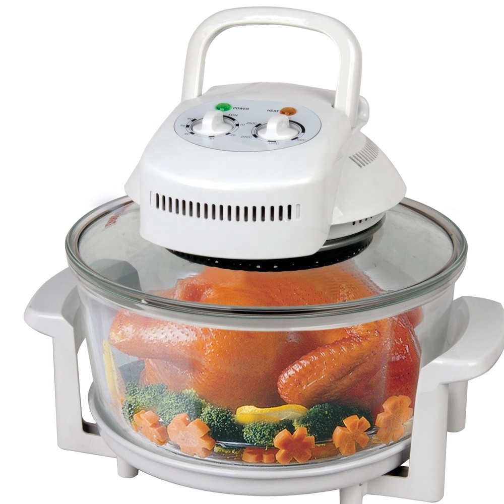 Multifunctional cooker kitchen appliances digital halogen convection oven 12L air fryer flavor wave turbo halogen oven