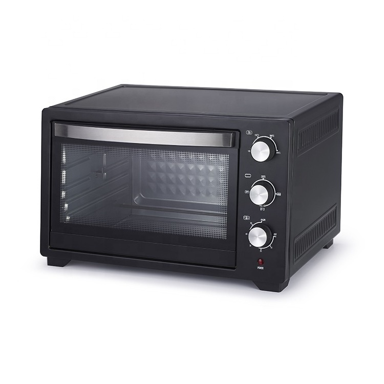 golden supplier electric oven 35L automatic electric pizza oven single deck household bread toaster oven