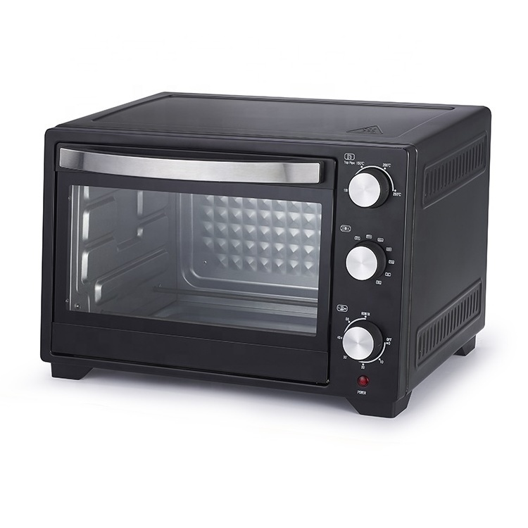 golden supplier electric oven 35L automatic electric pizza oven single deck household bread toaster oven