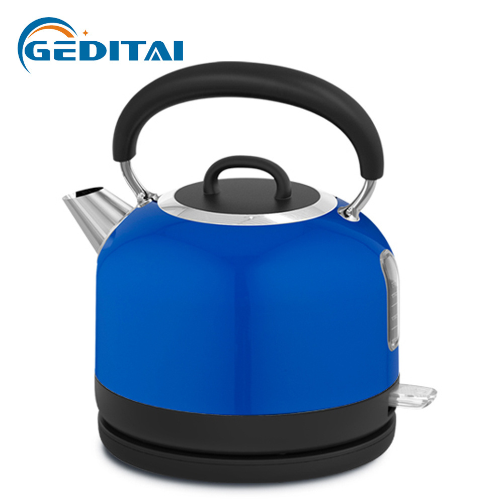 Plastic house 360 degree rotational base 1.7L chinese custom tea kettle