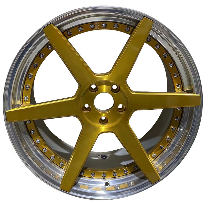 Passenger Car Wheels Alloy Rim Wholesale 16 17 5x100 for VW Polo 6 Sport Rims 15 inch