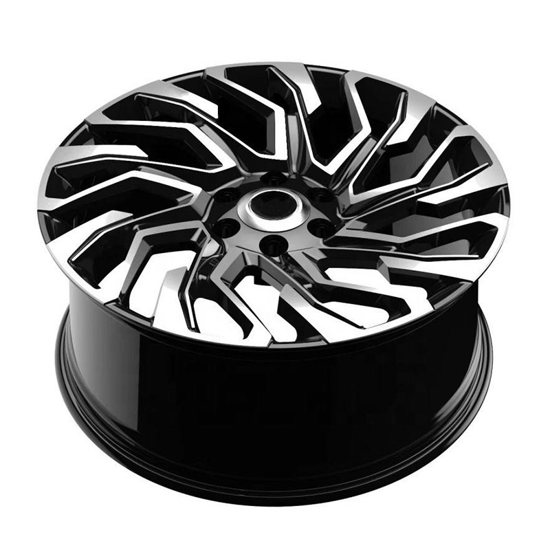 Passenger Car Wheels 20 Inch 6x139.7 6 Holes Multi Spokes Black With Machine Face Classic Alloy Cast Rims For TOYOTA Prado 2023