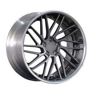 Forged Wheels 2 Piece Rims 18 19 20 21 22 23 24 26 Inch 4 5 6 Holes Sport Deep Dish Customized Lightweight Racing Car Wheels