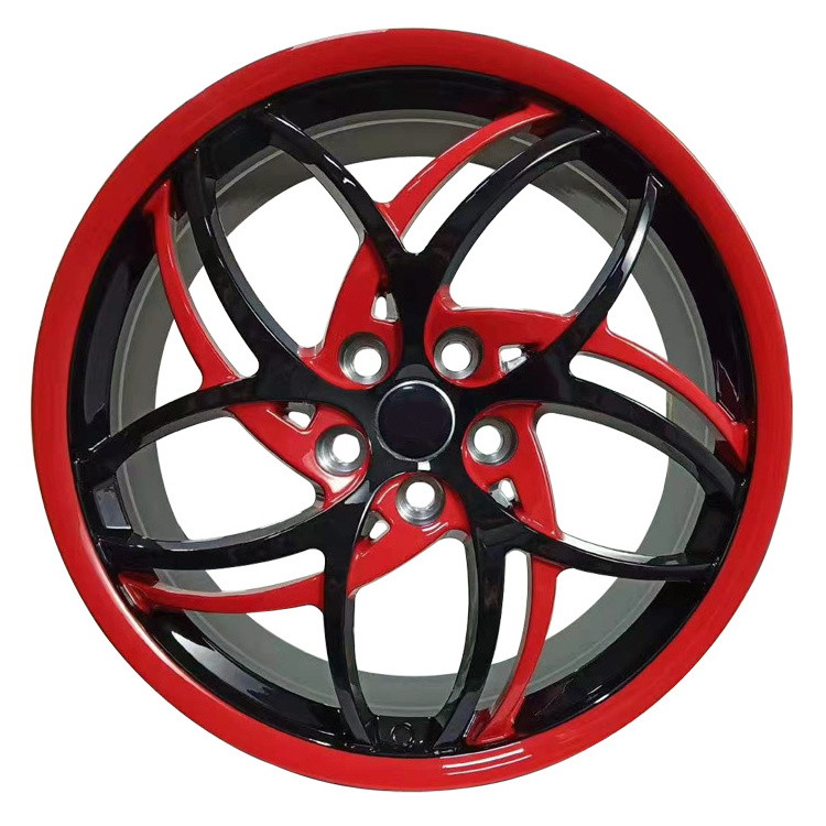 Forged Alloy Wheels 17 18 19 20 21 22 23 24 25 26 Inch Unique Wheel Modified Rim Flower Red Lip Black Chrome Pink Car Rims