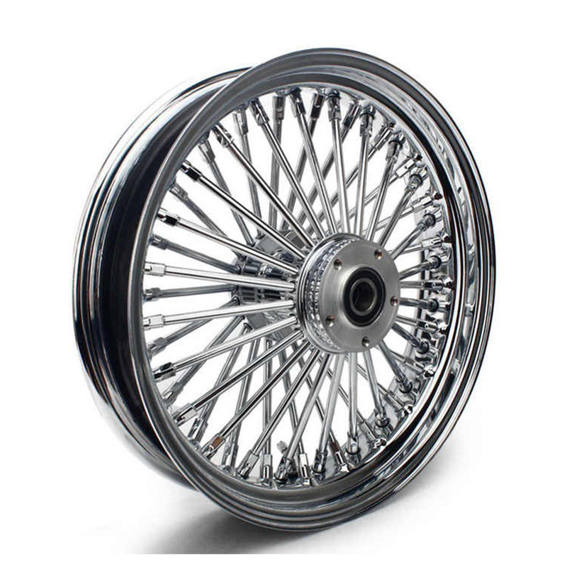 Steel Aluminum 16 18 19 20 21 Motorcycle Rims 2.15 3 3.5 5.5 8.5 Fat Spoke 48 Motorcycle Wheels For Harley