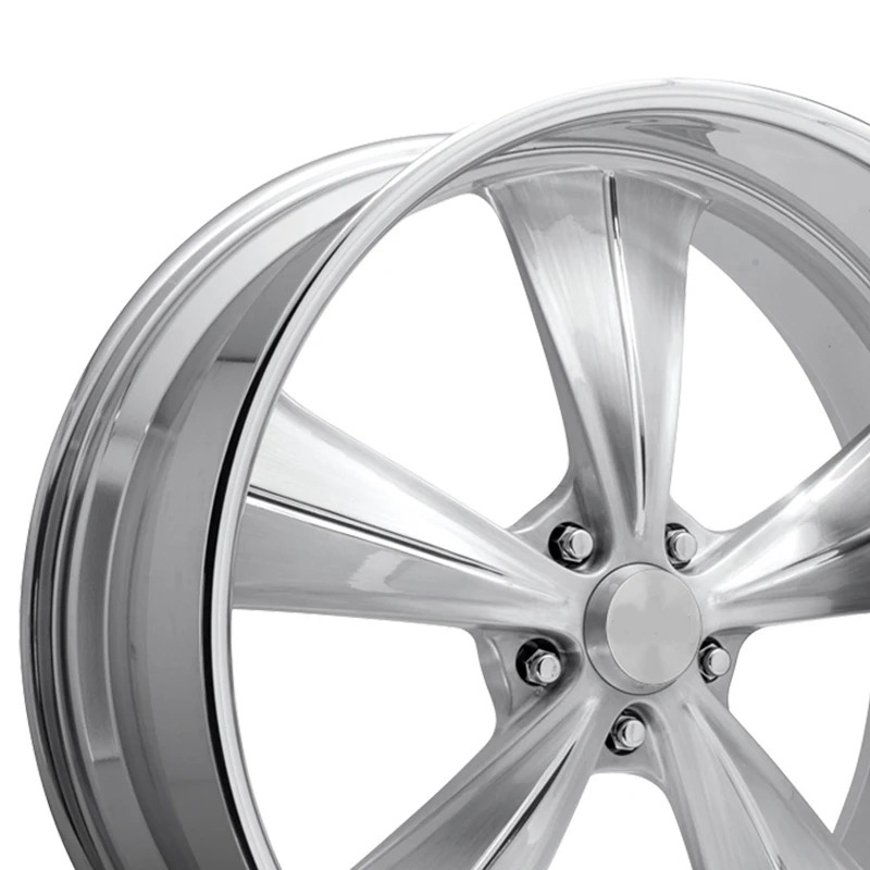 Aluminum Alloy Car Wheels 18 19 20 21 22 23 24 26 Inch Full Chrome Deep Dish Five Star Staggered Forged Rims For Chevy