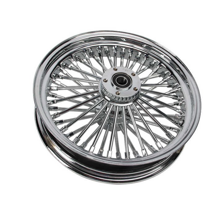 Steel Aluminum 16 18 19 20 21 Motorcycle Rims 2.15 3 3.5 5.5 8.5 Fat Spoke 48 Motorcycle Wheels For Harley