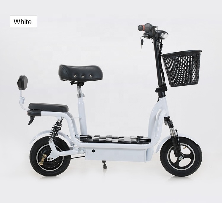 double seat small women's scooter parent-child pick-up children household battery car electric scooter with seat