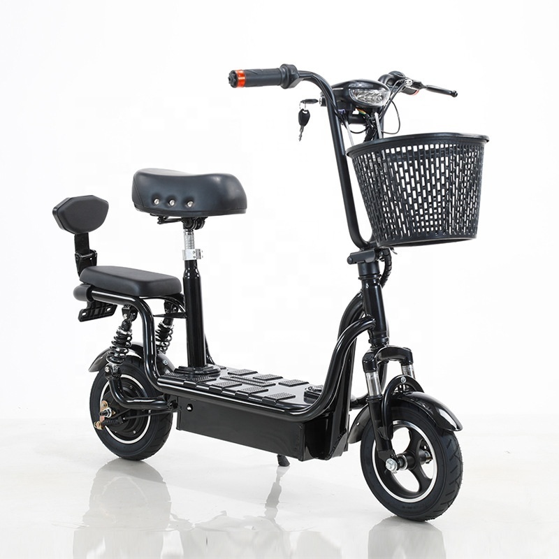 double seat small women's scooter parent-child pick-up children household battery car electric scooter with seat