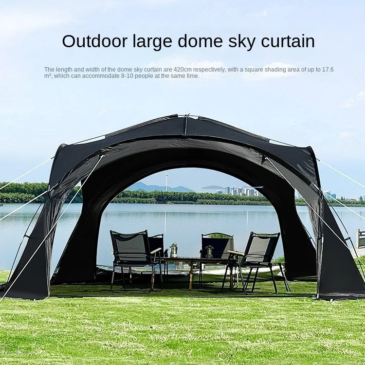 Outdoor tent vinyl dome canopy camping sun-proof outdoor camping equipment weatherproof marquee canopy tent